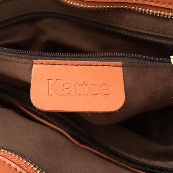 Light brown Kattee purse, good condition - Picture 3 of 3